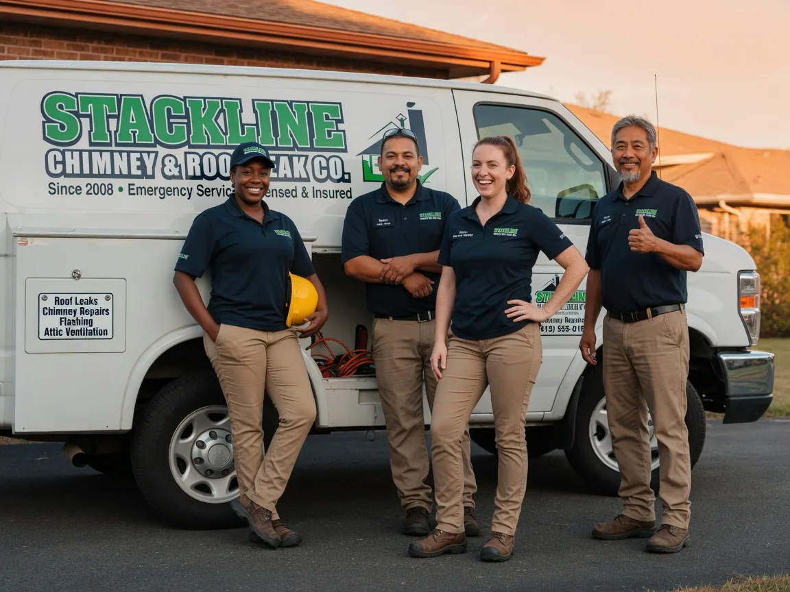 Chimney flashing repair company in Stockton, AL